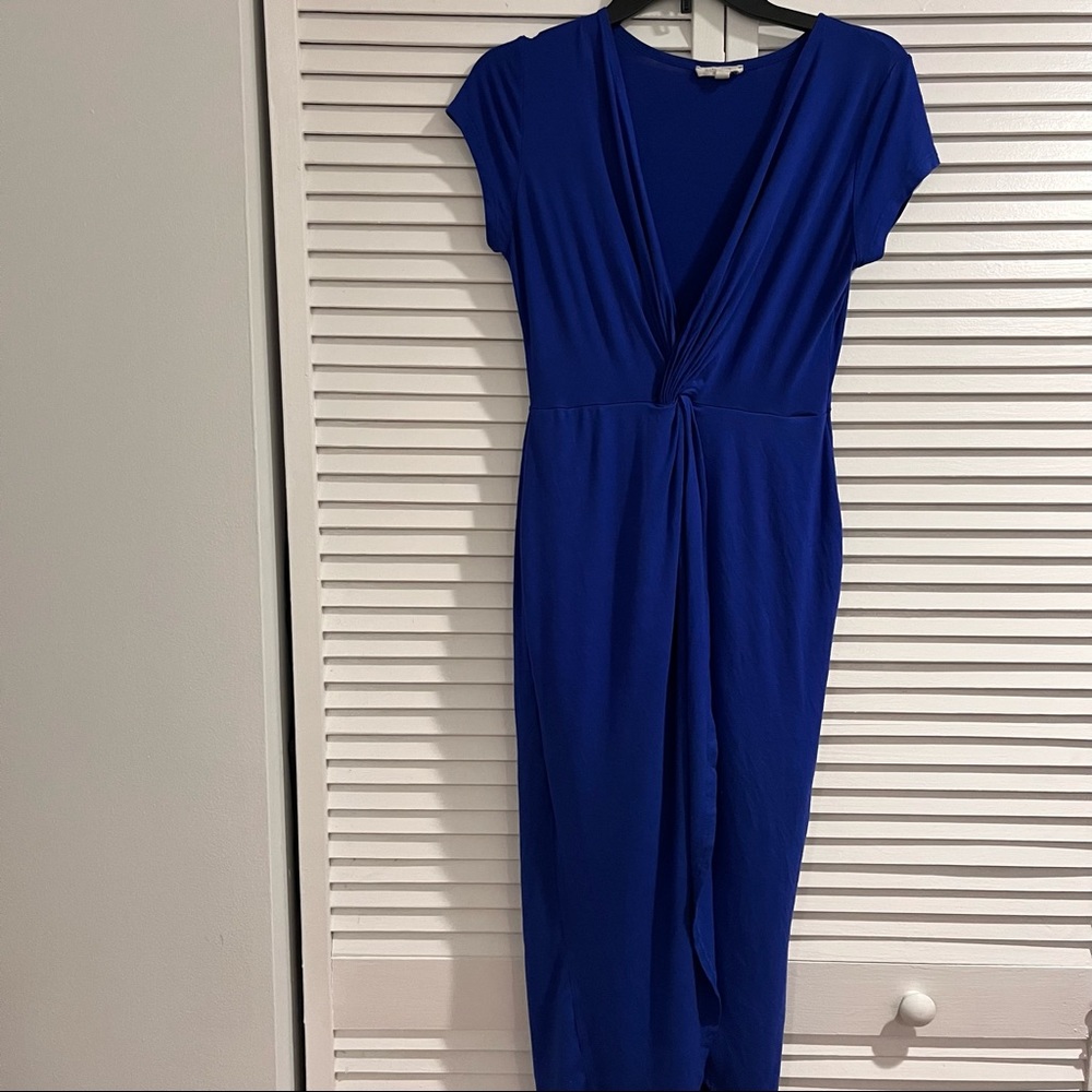 Blue dress